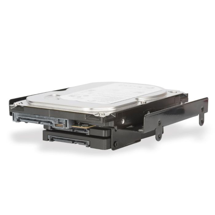 Ewent Adaptador Disco Duro 5.25 Pulgadas EW7002 para HDD/SSD 2.5 y 3.5 Pulgadas, Soporte de Montaje 1 Ewent Adaptador Disco Duro 5.25 Pulgadas EW7002 para HDD/SSD 2.5 y 3.5 Pulgadas, Soporte de Montaje 1