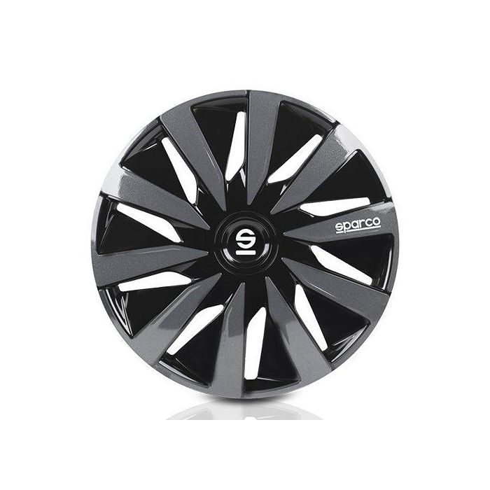 Tapacubos Lazio Bicolor 14" SPC1491BKGR 1 Tapacubos Lazio Bicolor 14" SPC1491BKGR 1