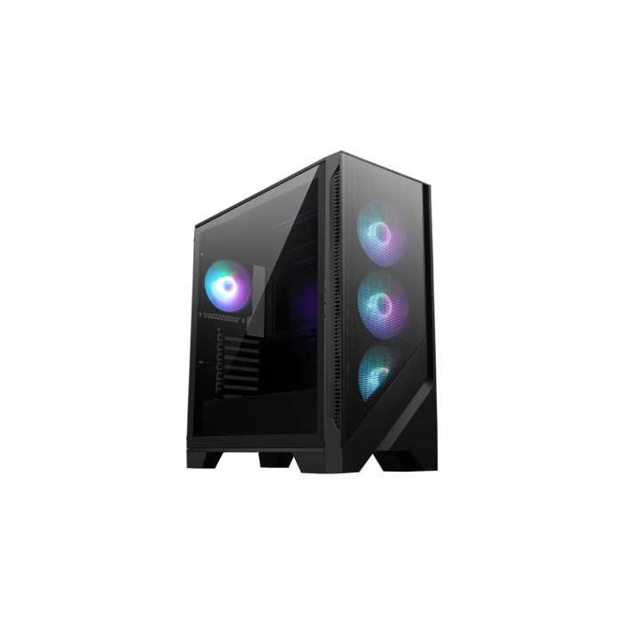 MSI MAG FORGE 320R AIRFLOW carcasa de ordenador Micro Torre Negro, Transparente MSI MAG FORGE 320R AIRFLOW carcasa de ordenador Micro Torre Negro, Transparente