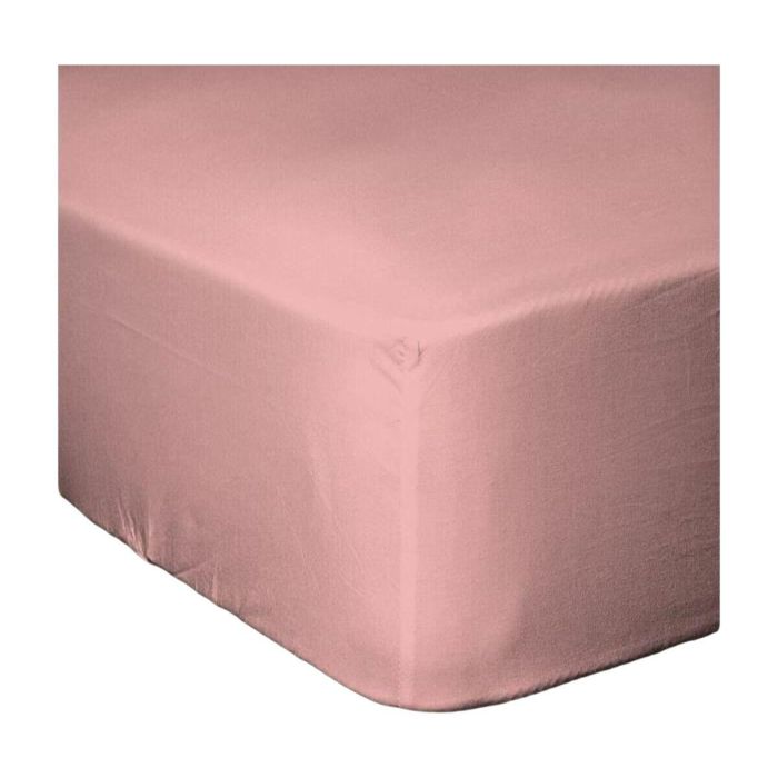 Sábana bajera ajustable - LOVELY HOME - LH71628 - 140x190+30 cm - Rosa 4