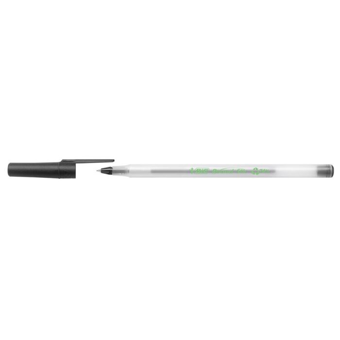 Boligrafo Bic Ecolutions Round Stic Negro 60 unidades 1