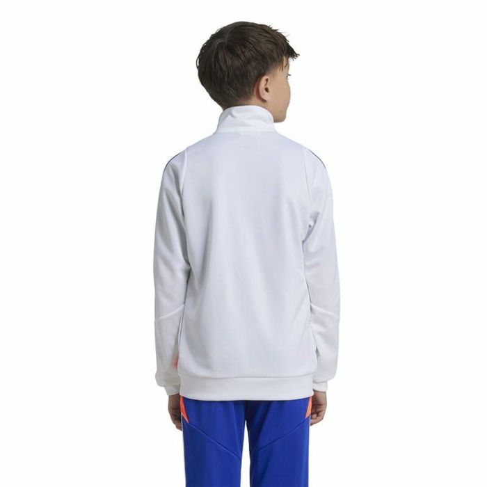 Chaqueta Deportiva para Niños Adidas Tiro24 Training Blanco 5