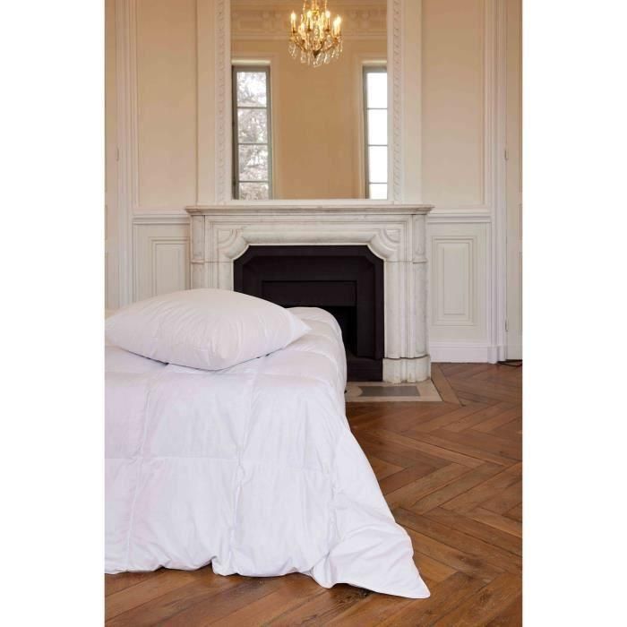 TOISON D'OR - Cálido edredón Daisy (300g/m²) - 220x240cm - Plumas y plumón - 2 personas - Blanco 1 TOISON D'OR - Cálido edredón Daisy (300g/m²) - 220x240cm - Plumas y plumón - 2 personas - Blanco 1