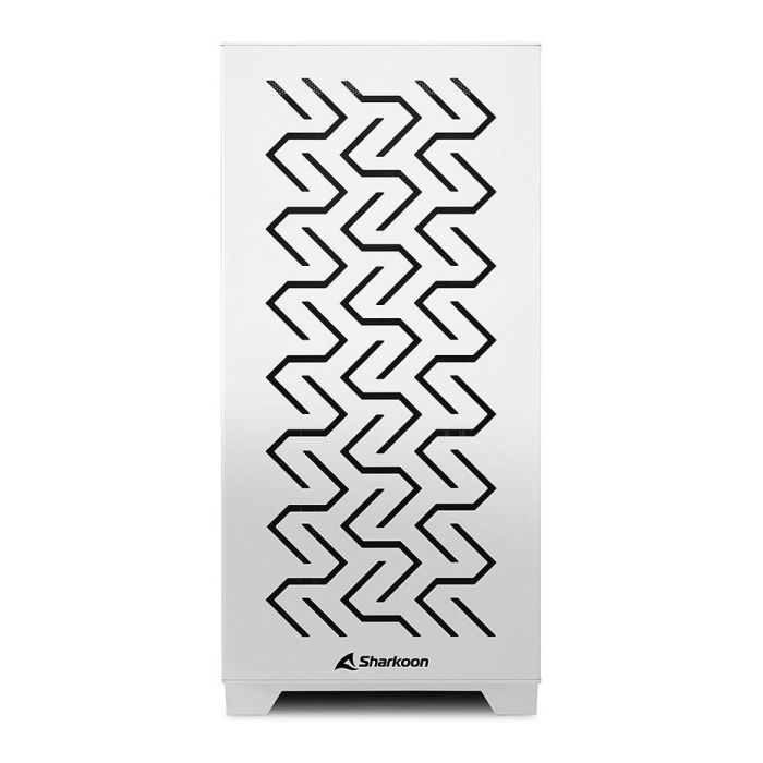 Sharkoon MS-Z1000 Micro Torre ATX/ITX Blanca con Panel de Cristal Templado para Gaming 1