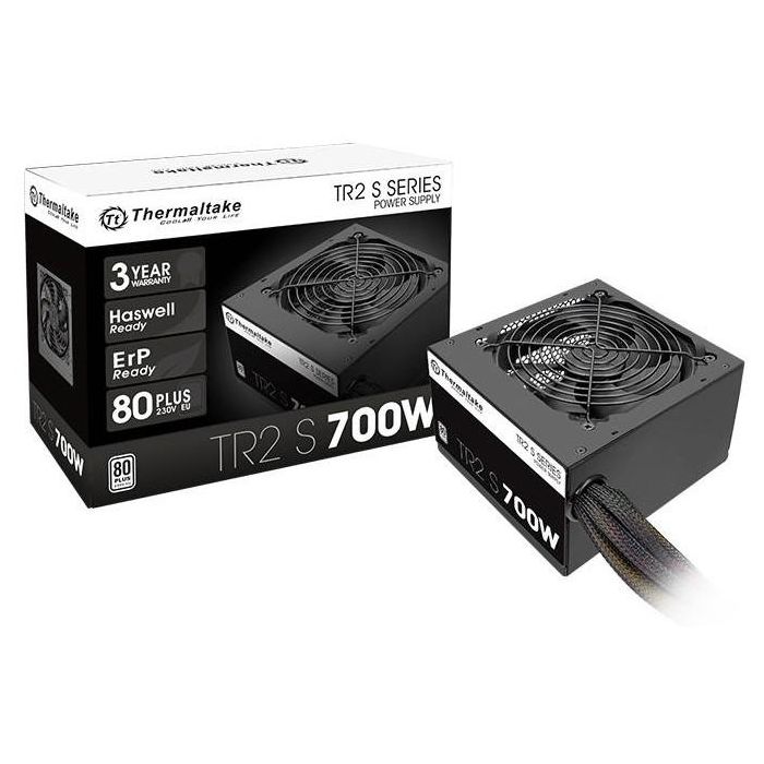 Thermaltake TRS-700AH2NK TR2 S Fuente Alimentación PC 700W 80 PLUS ATX No Modular 4