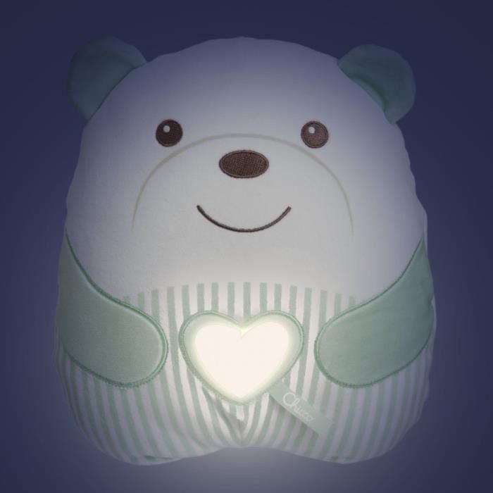 Osito de peluche suave - CHICCO - Verde - Desde el nacimiento 2 Osito de peluche suave - CHICCO - Verde - Desde el nacimiento 2