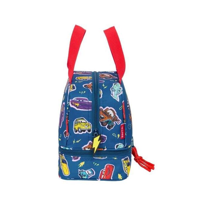 Portameriendas Cars Racing Azul marino 20 x 20 x 15 cm 2 Portameriendas Cars Racing Azul marino 20 x 20 x 15 cm 2