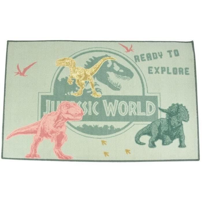 Fun House Jurassic World Dinosaur alfombra 120x80 cm