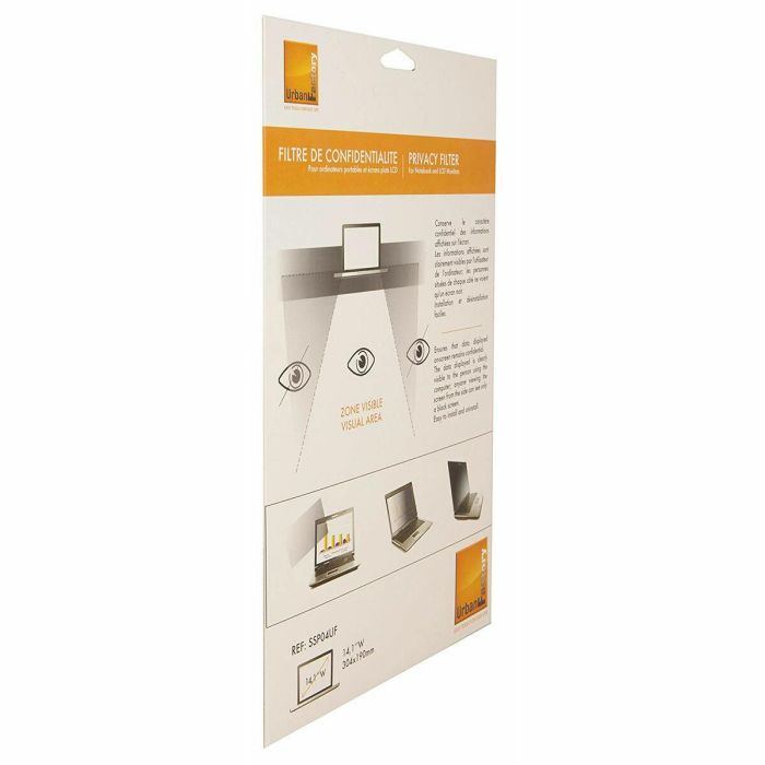 Protector de Pantalla Urban Factory SSP04UF 14.1" 2 Protector de Pantalla Urban Factory SSP04UF 14.1" 2