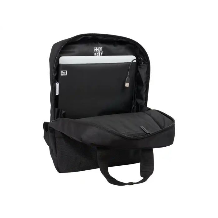 Safta Mochila Portátil 13,3'' con USB F.C. Barcelona Premium 29x39x11 cm 3