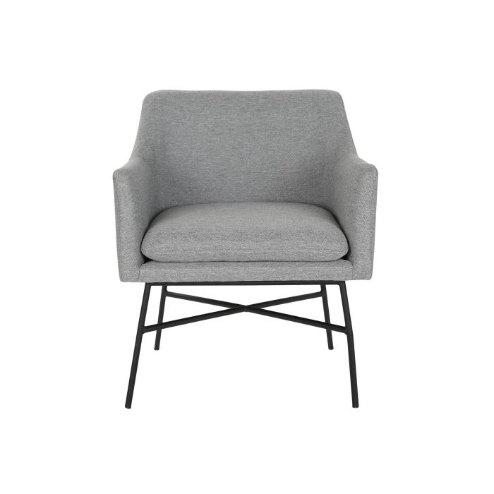 DKD Home Decor Silla Scandi Gris 60.5 x 78 x 59.5 cm 4