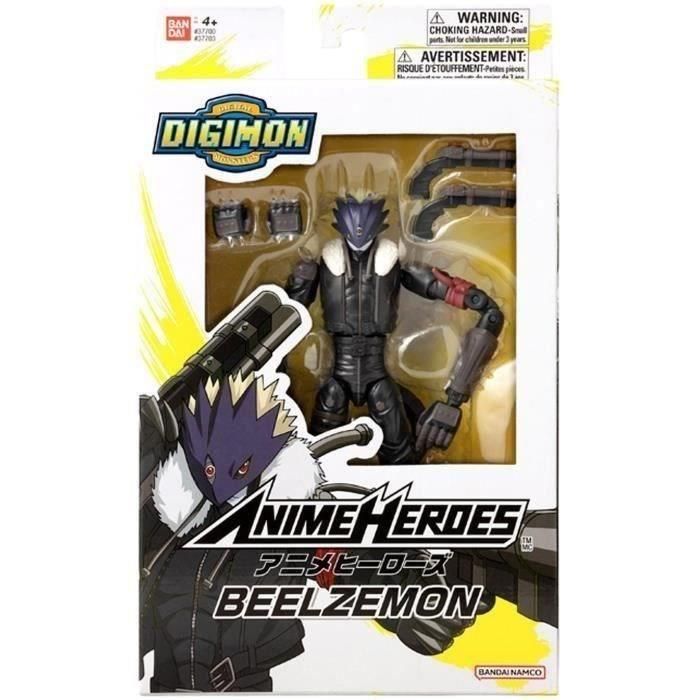 Héroes de anime - Digimon Beelzemon 17 cm - Bandai