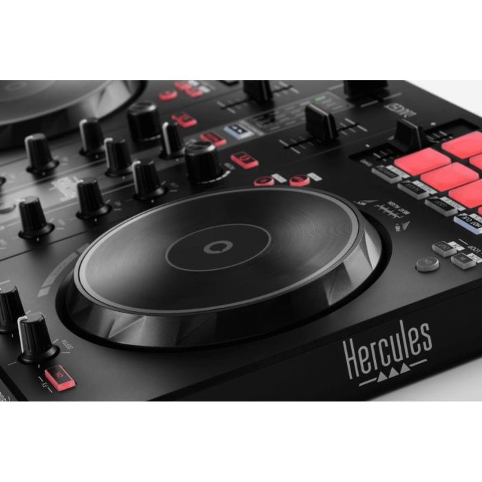 Hercules DJControl Inpulse 300 MK2 Consola DJ con Serato DJ Lite, DJUCED, 16 Pads, 8 Modos - Negro (4780944) 1