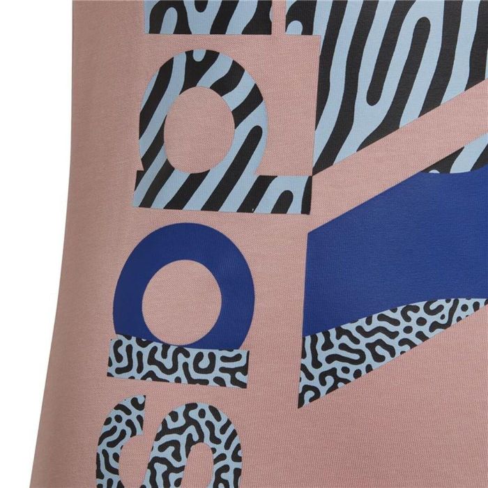 Camiseta de Manga Corta Infantil Adidas HA4029 Rosa