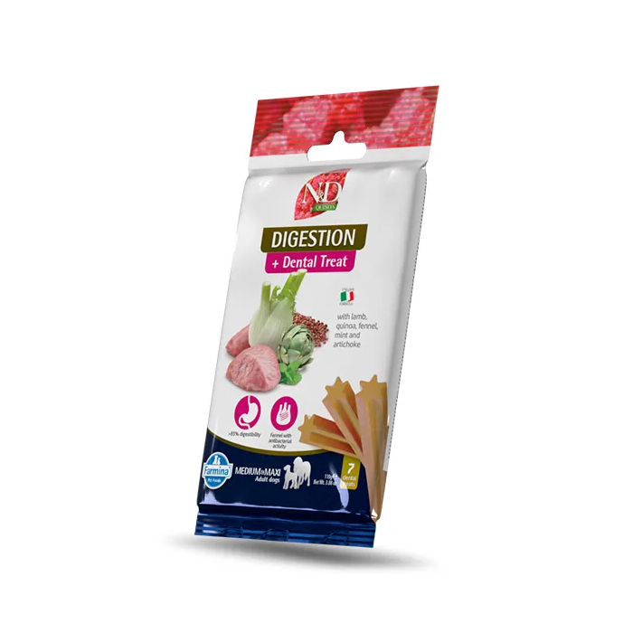 Farmina Treat Nd Quinoa para Digestión Perros Adultos Med-Max 15x110 gr Farmina Treat Nd Quinoa para Digestión Perros Adultos Med-Max 15x110 gr