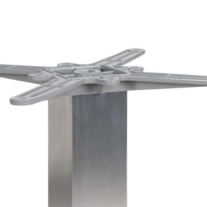 Patas para Mesa Cromo Aluminio Salón 45 X 45 X 72 cm