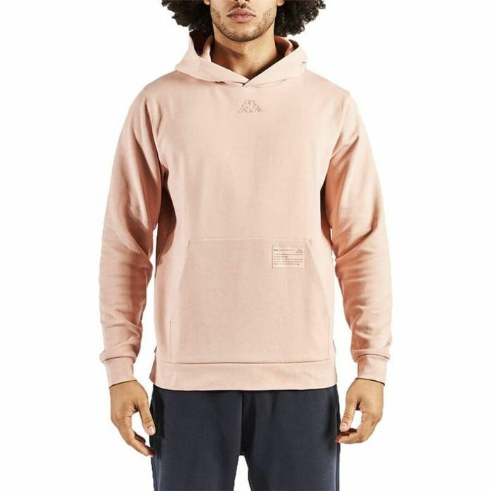 Sudadera con Capucha Hombre Kappa Rosa M 0 Sudadera con Capucha Hombre Kappa Rosa M 0