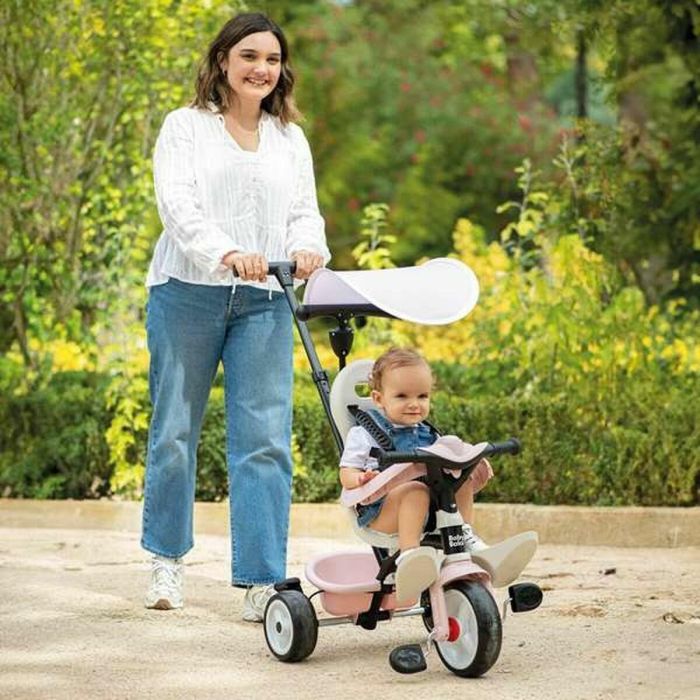 Smoby SMO7600741404 Triciclo de Paseo para Bebés Rosa 14 Smoby SMO7600741404 Triciclo de Paseo para Bebés Rosa 14