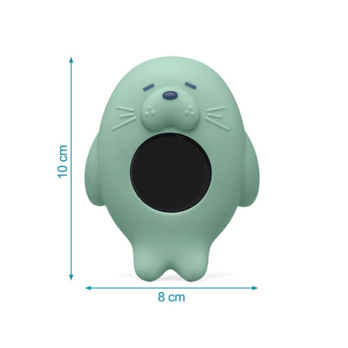 KioKids Termómetro Eléctrico Digital para Bebés Verde Salvia Diseño Animalito +4 Meses 2