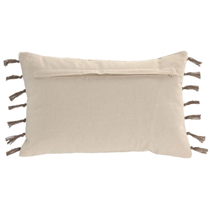 Cojin Boho DKD Home Decor Crudo 30 x 50 cm (2 Unidades) 2