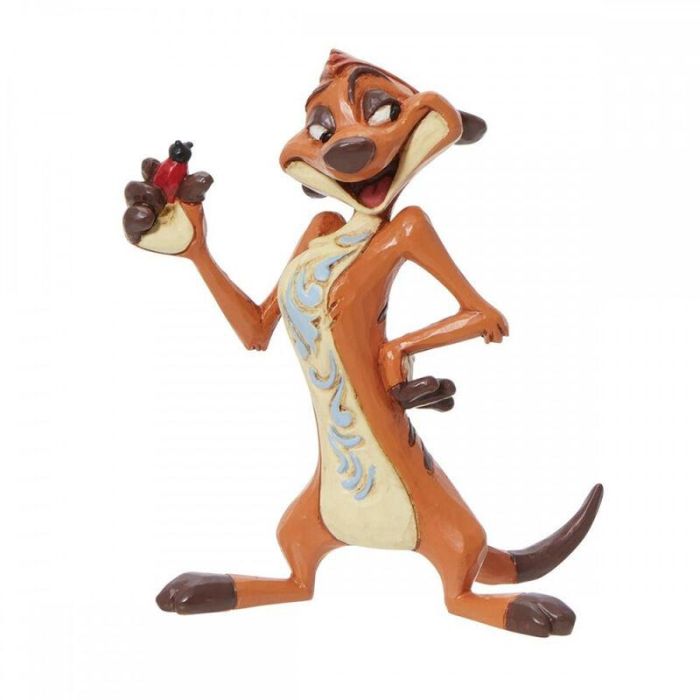 Enesco Figura Mini Disney El Rey León Timón - Resina Pintada a Mano 7.5 cm