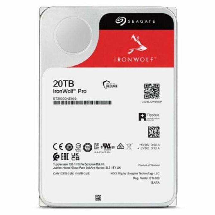 Disco Duro Seagate ST20000NT001 3,5" 20 TB 7