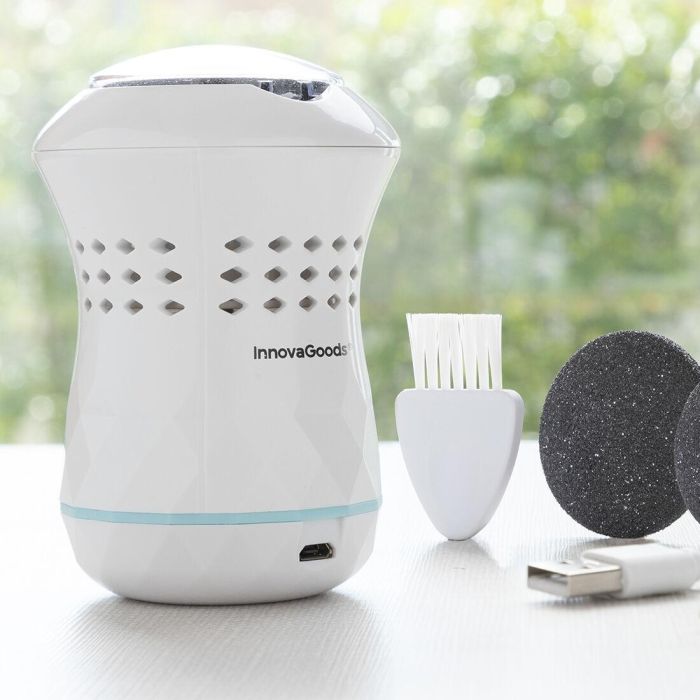 Lima de Pedicura Recargable con Aspirador Integrado Sofeem InnovaGoods 7 Lima de Pedicura Recargable con Aspirador Integrado Sofeem InnovaGoods 7