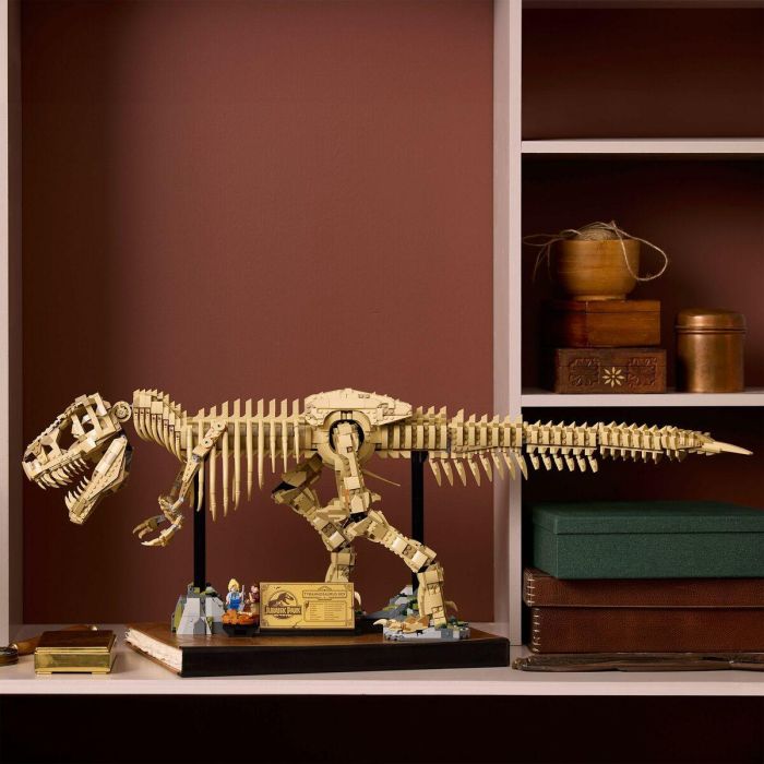 LEGO 76968 Jurassic World Fósiles de Dinosaurio: Tiranosaurio Rex Set de Construcción para Adultos 1
