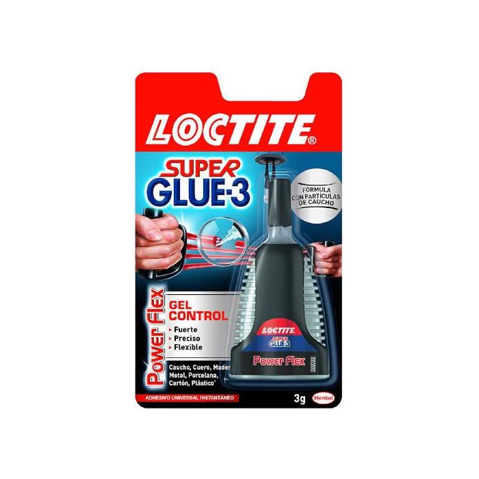 Loctite Super Glue-3 Power Gel Adhesivo Instantáneo 3 gr Transparente