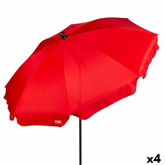 Sombrilla Aktive 200 x 215 x 200 cm (4 Unidades) 0 Sombrilla Aktive 200 x 215 x 200 cm (4 Unidades) 0