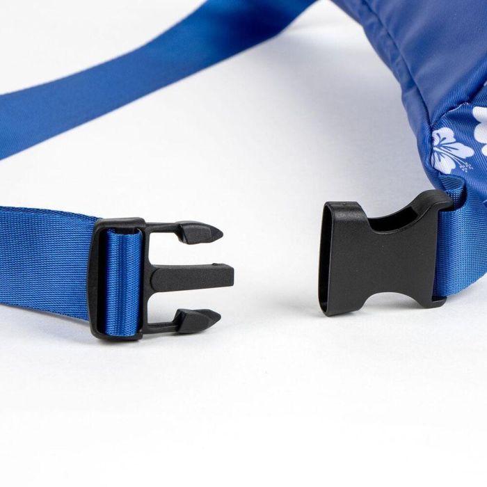 Cerdá Riñonera Stitch Azul para Niños 25.0 x 11.0 x 1.6 cm - Edad Mínima 6 Años 2