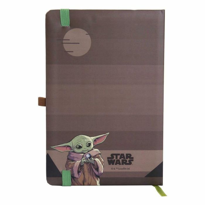 Cerdá Cuaderno A5 The Mandalorian Color Marrón - Libreta de Notas Licenciada para Escritura y Dibujo - Fabricado en Papel Cerdá Cuaderno A5 The Mandalorian Color Marrón - Libreta de Notas Licenciada para Escritura y Dibujo - Fabricado en Papel