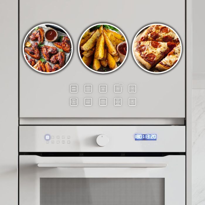 Cecotec Horno Multifunción Bolero Hexa AF316000 81L 3400W Blanco Airfryer Clase A 9