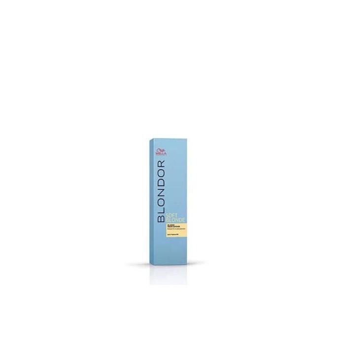 Wella Blondor Soft Blonde 7 Crema Decolorante Profesional - Aclara hasta 7 Tonos para Cabello - 200 gr