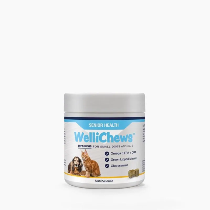 Wellichews Senior Perro-Gato Pequeño 120U 120 gr