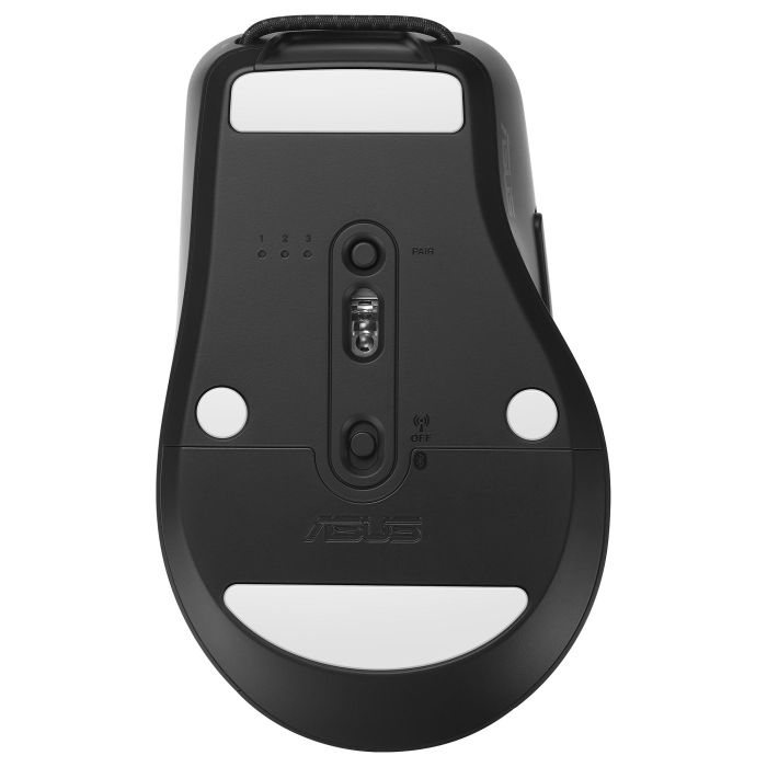 ASUS MD200 Ratón Óptico Inalámbrico RF Wireless + Bluetooth 4200 DPI Ambidextro Negro 1