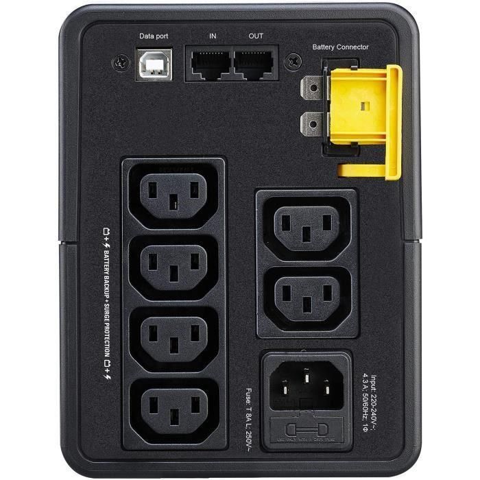 APC BX950MI SAI Sistema Alimentación Ininterrumpida Línea Interactiva 950VA 520W con 6 Salidas AC 2