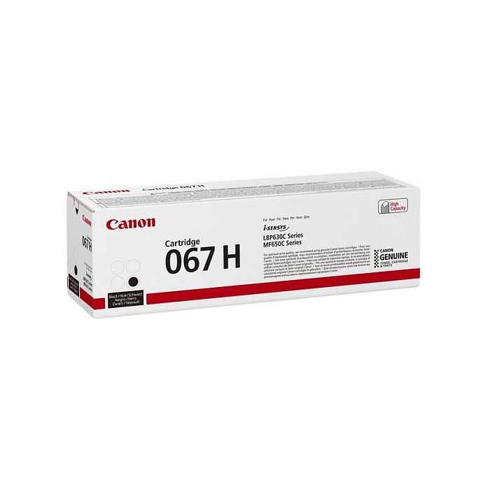 Canon Tóner Negro 067Hbk para i-Sensys LBP 630C Series y MF 650C Series (3,130 Págs.) 1