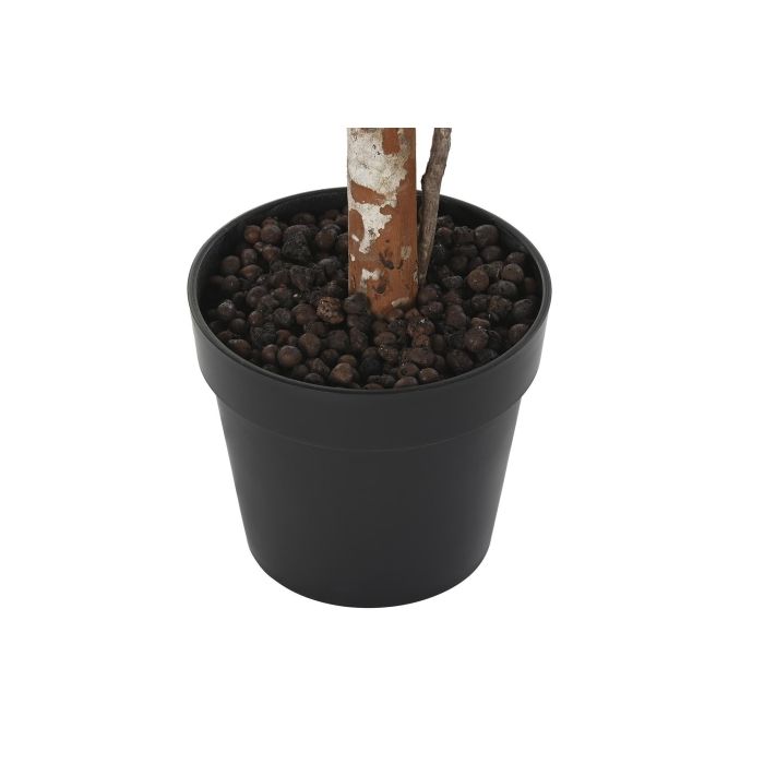 DKD Home Decor Planta Artificial Decorativa Verde Blanco de PE, 150 cm Alto x 60 cm Ancho x 60 cm Fondo, Pack 2 Unidades 2