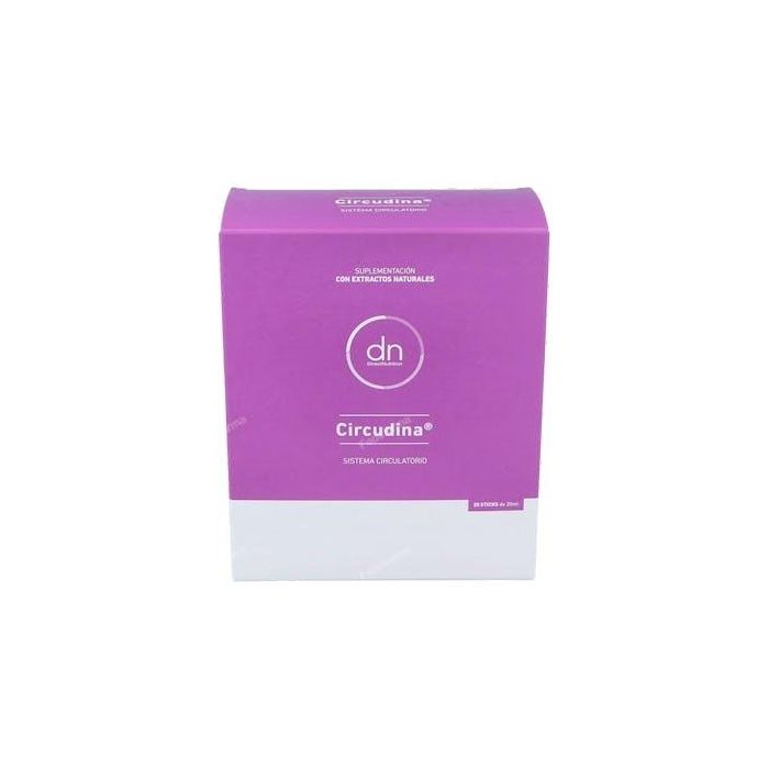 Circudina Complex: Complemento herbario para la circulación con Rusco, Castaño Indias y Vitamina E. Envase de 20 Sticks.