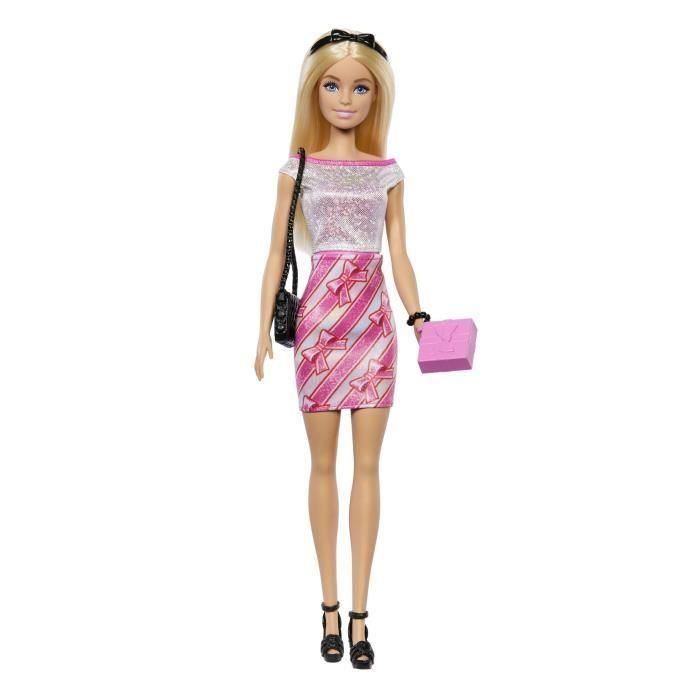 Barbie JFL63 Calendario de Adviento – Muñeca con 24 piezas y accesorios de moda 3