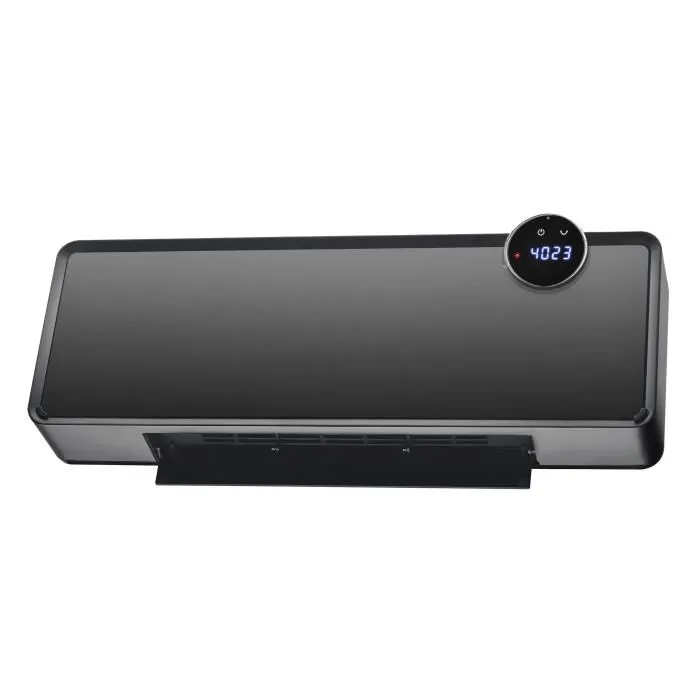 Warm Tech WAR5411074246778 Calefactor Eléctrico de Pared Cerámico 2000W Negro Hasta 50m³ 240V 1 Warm Tech WAR5411074246778 Calefactor Eléctrico de Pared Cerámico 2000W Negro Hasta 50m³ 240V 1