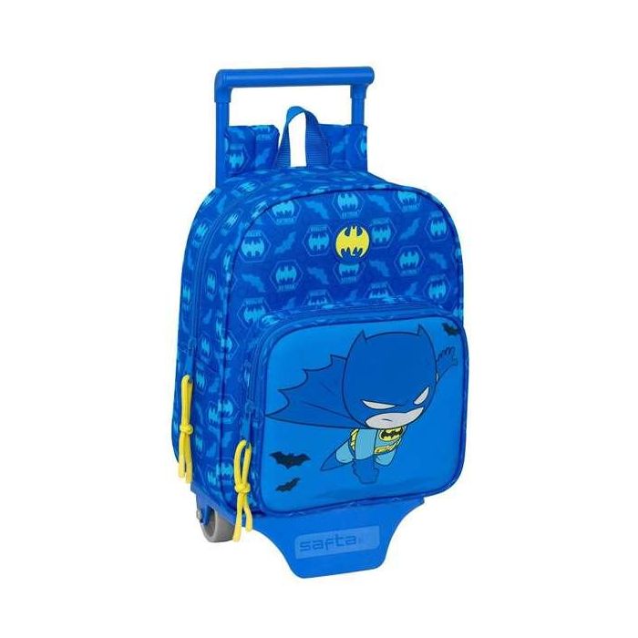 Safta Mochila Preescolar Batman 232+carro 805 22x27x10 cm 0 Safta Mochila Preescolar Batman 232+carro 805 22x27x10 cm 0