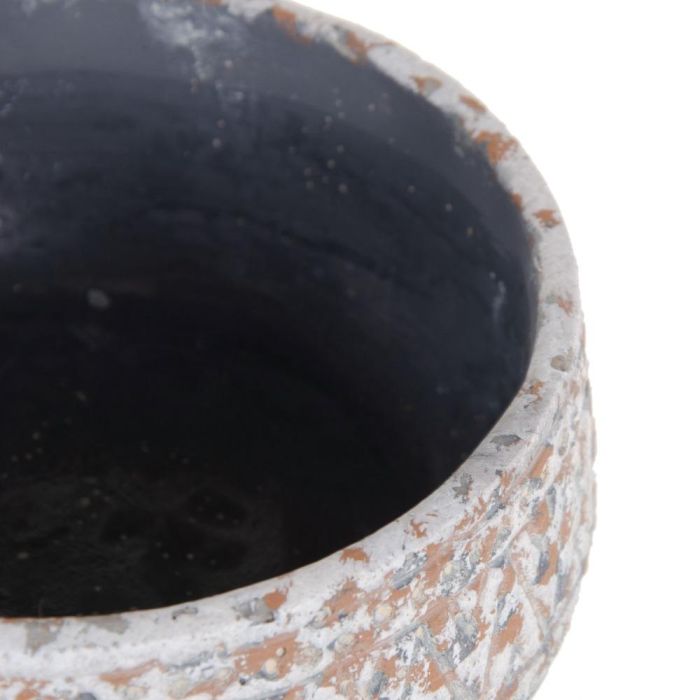 Macetero Cemento Decoración 15 X 15 X 7,50 cm