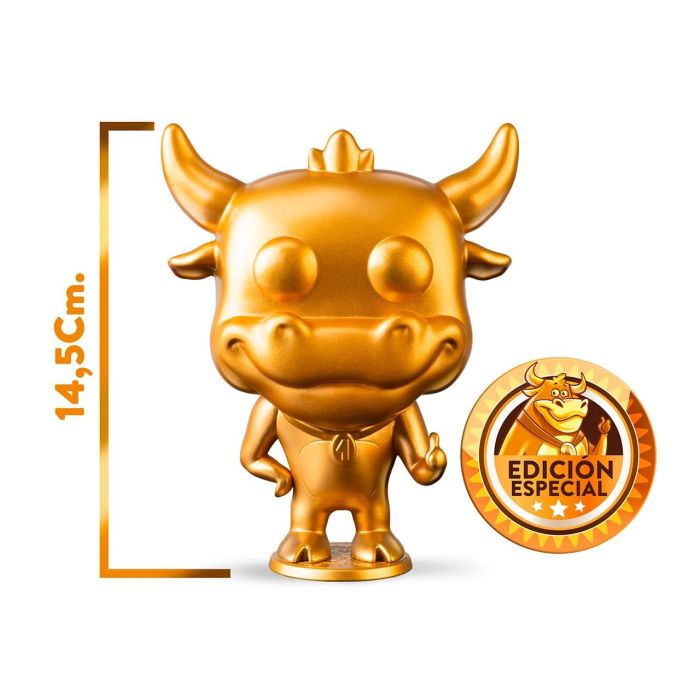 Famosa Grn02000 Figura de Vinilo Grand Prix Edición Limitada - Vaquilla María Fernanda Dorada Oficial (6+ años) 6