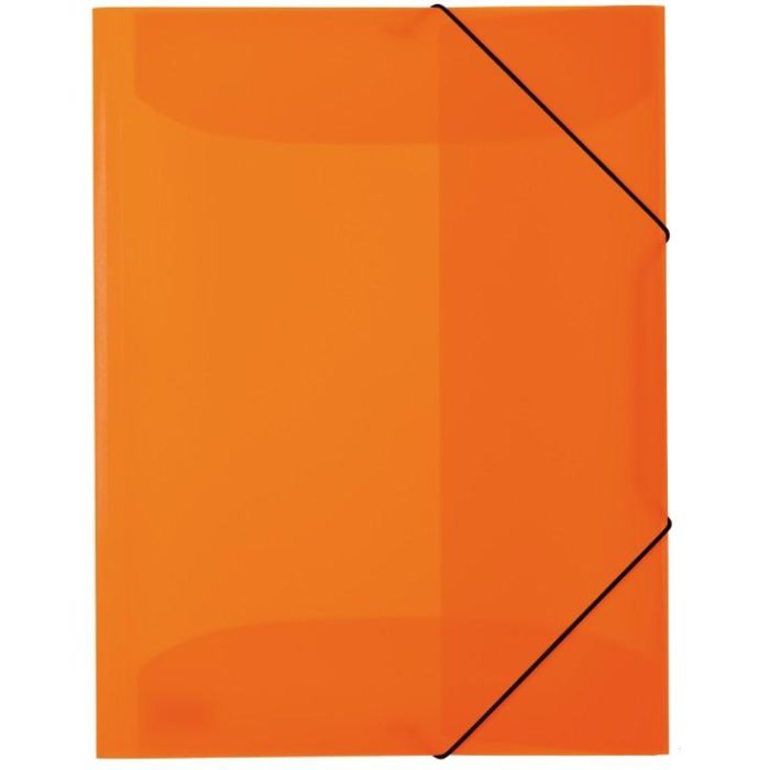 HERMA Carpeta de Colección A3, Naranja Neón, Polipropileno, Paquete de 3