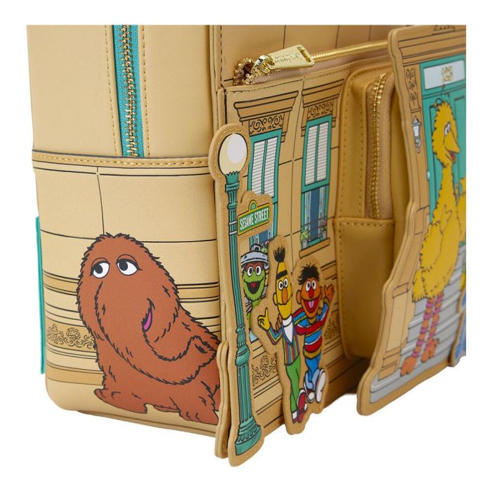 Mochila Corner Barrio Sesamo Loungefly 30cm 3