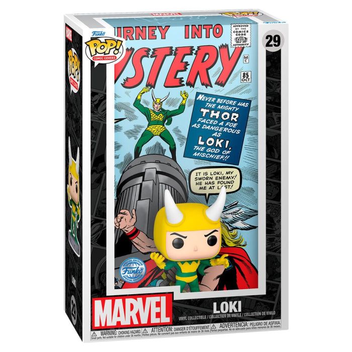 Figura POP Comic Cover Marvel Loki Exclusive 0 Figura POP Comic Cover Marvel Loki Exclusive 0