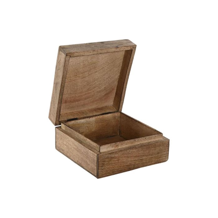 Caja-Joyero Home ESPRIT Multicolor Madera de mango 17,5 x 17,5 x 8 cm (2 Unidades) 1 Caja-Joyero Home ESPRIT Multicolor Madera de mango 17,5 x 17,5 x 8 cm (2 Unidades) 1