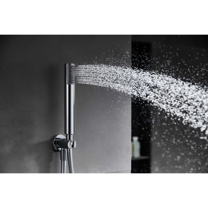 Columna de Ducha Imex MONZA GPM039 Latón Acero 150 cm 2 Posiciones 4 Columna de Ducha Imex MONZA GPM039 Latón Acero 150 cm 2 Posiciones 4